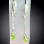 Boucles Péridot Argent 925