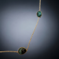 Collier Emeraude Vermeil