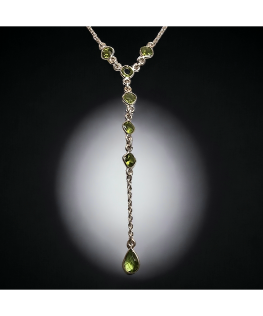 Collier Péridot Argent 925