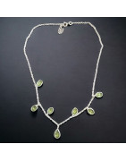 Collier Péridot Argent 925