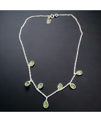 Collier Péridot Argent 925
