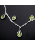 Collier Péridot Argent 925