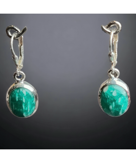 Boucles Brazilianite Argent 925