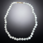 Collier Quartz Tourmaline Pierre rondes 8mm