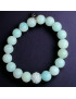 Bracelet Amazonite Pierres rondes 10mm avec insert