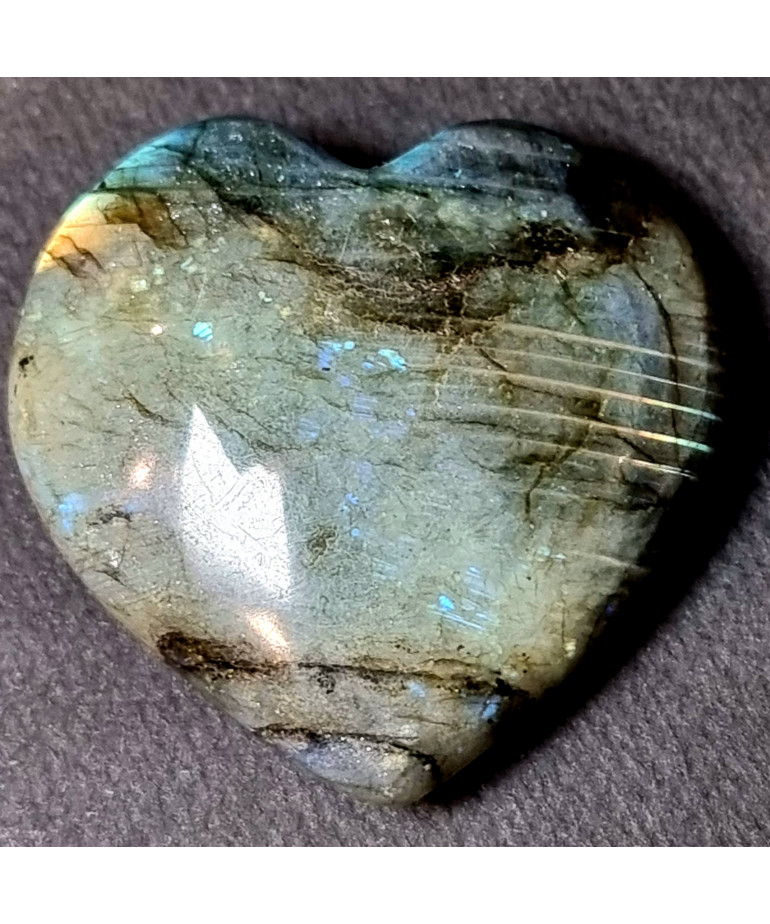 Cœur Labradorite