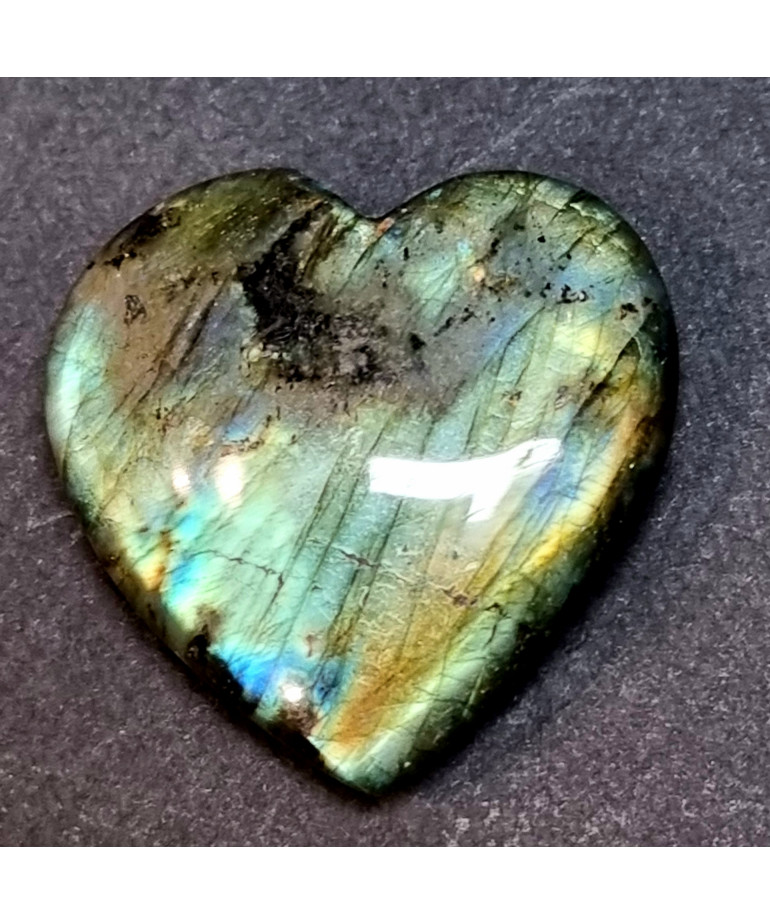 Cœur Labradorite