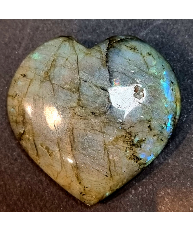 Cœur Labradorite