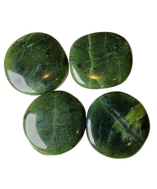 Pierre plate Jade néphrite du Canada