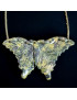 Pendentif Jade papillon sur cordon
