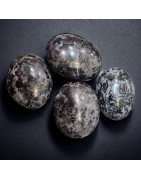 Galet Merlinite noire