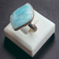 Bague Larimar Argent 925 Taille 58