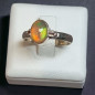 Bague Opale Argent 925 Taille 54