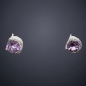 Boucles Améthyste facettées Argent 925