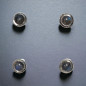 Boucles Labradorite Boutons Argent 925