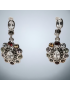 Boucles Améthyste Citrine Grenat Topaze bleue & Péridot Argent 925