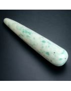 Bâton de massage et de compression des points d'acupuncture Jade