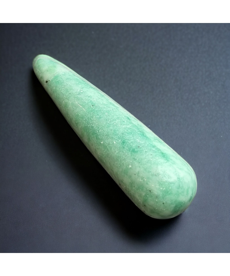 Bâton de massage et de compression des points d'acupuncture Jade