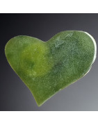 Cœur Jade vert pm
