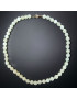 Collier Jade Pierres rondes facettées