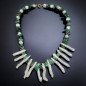 Collier Emeraude & Perles