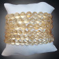 Bracelet Citrine pierres rondes (s)