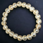 Bracelet Citrine pierres rondes (s)