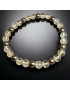 Bracelet Citrine et Pyrite Pierres rondes (s)
