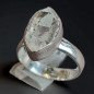 Bague Diamant Herkimer Argent 925 Taille 57