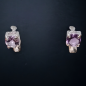 Boucles Améthyste Argent 925