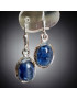 Boucles Apatite Argent 925