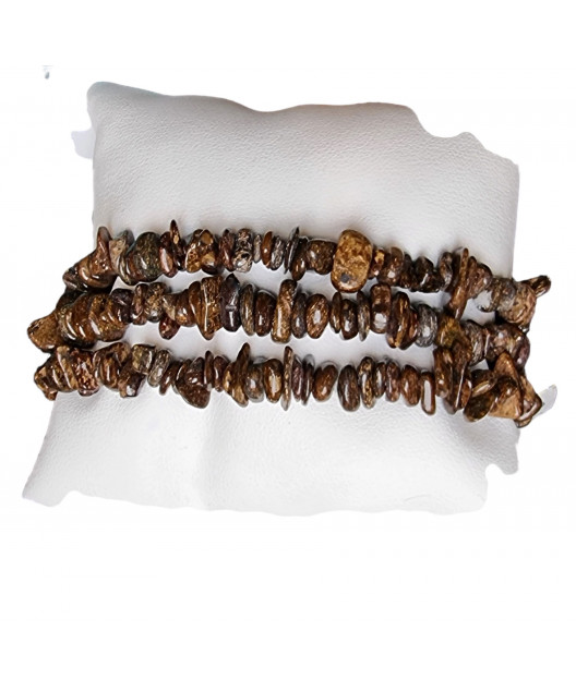 Bracelet Bronzite Baroque
