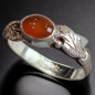 Bague Cornaline Argent 925 Taille 56
