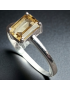 Bague Citrine Argent 925