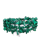 Bracelet Jade vert du Canada Baroque 19cm