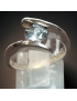 Bague Topaze bleue Argent 925 Taille 57