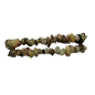 Bracelet Grenat vert  Baroque 19cm