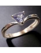 Bague Tanzanite Argent 925