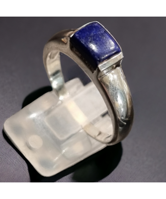 Bague Lapis-lazuli Argent 925 Taille 68