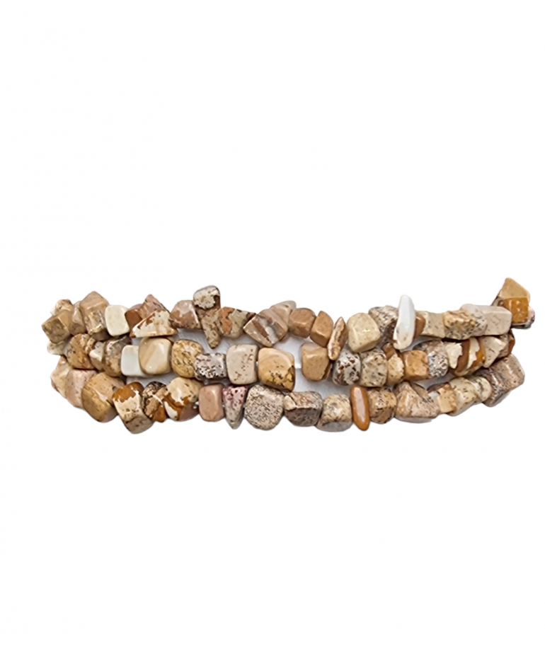 Bracelet Jaspe paysage baroque