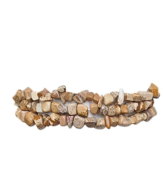 Bracelet Jaspe paysage baroque