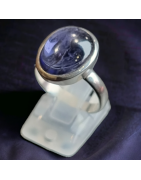Bague Iolite Argent 925 Taille 59