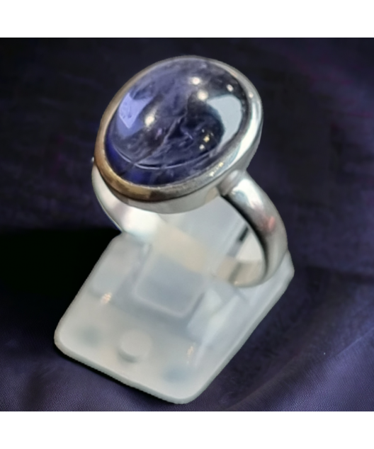 Bague Iolite Argent 925 Taille 59