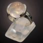 Bague Quartz rose Argent 925