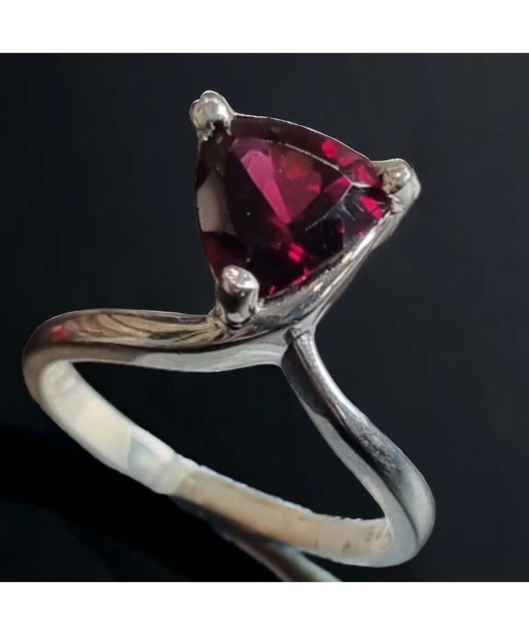 Bague Grenat Argent 925