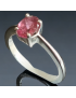 Bague Tourmaline rose Argent 925