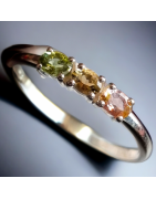 Bague Tourmaline rose Argent 925