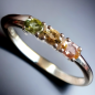 Bague Tourmaline rose Argent 925