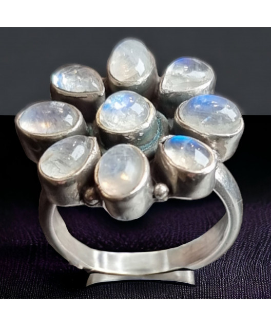 Bague Labradorite argent 925