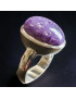 Bague Charoïte Argent 925 Taille 55